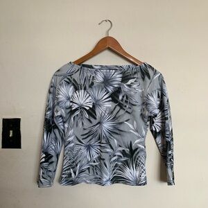 Tropical Print Women's Top
